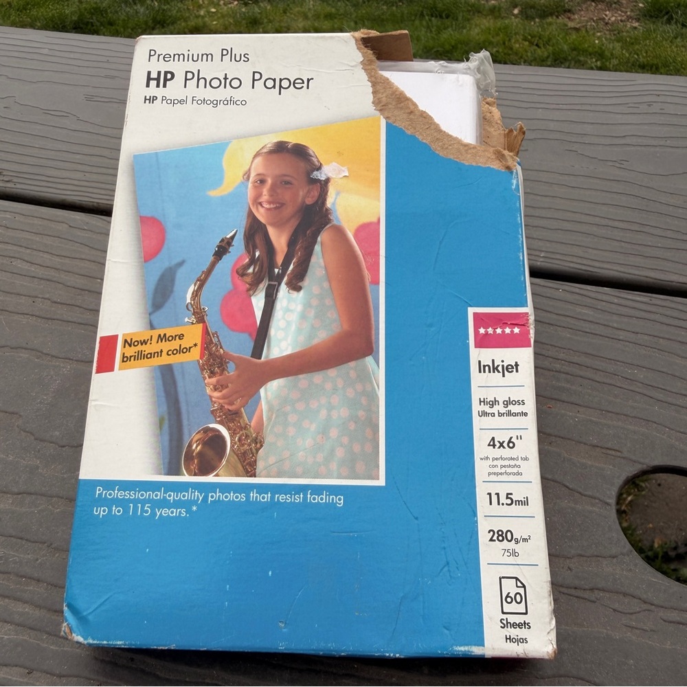 HP High Gloss Inkjet Photo Paper